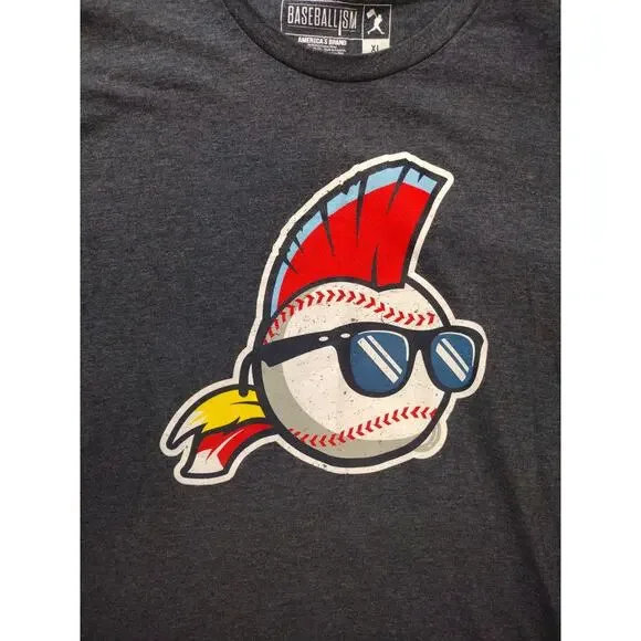 Baseballism T-Shirt Mens XL Major League Wild Thing Navy Blue Baseball Sports - Picture 6 of 8